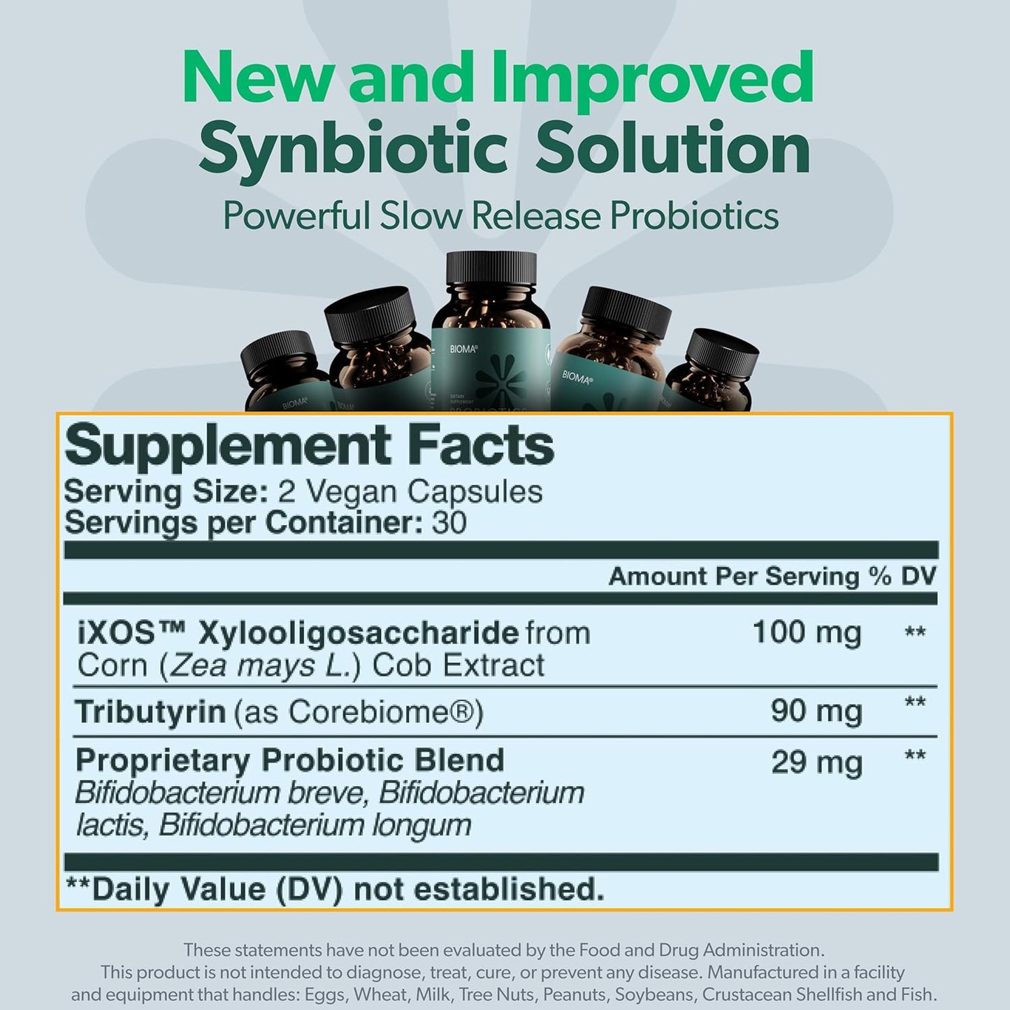 BIOMA Probiotics for Gut Support