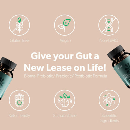 BIOMA Probiotics for Gut Support