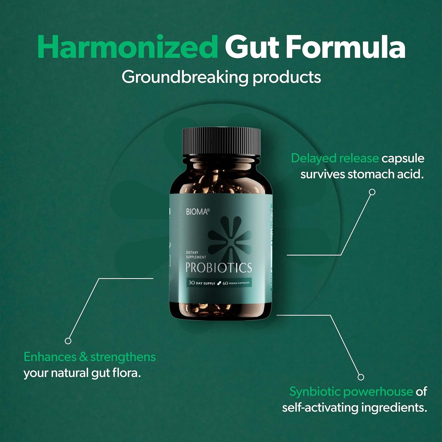 BIOMA Probiotics for Gut Support