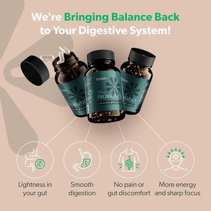 BIOMA Probiotics for Gut Support